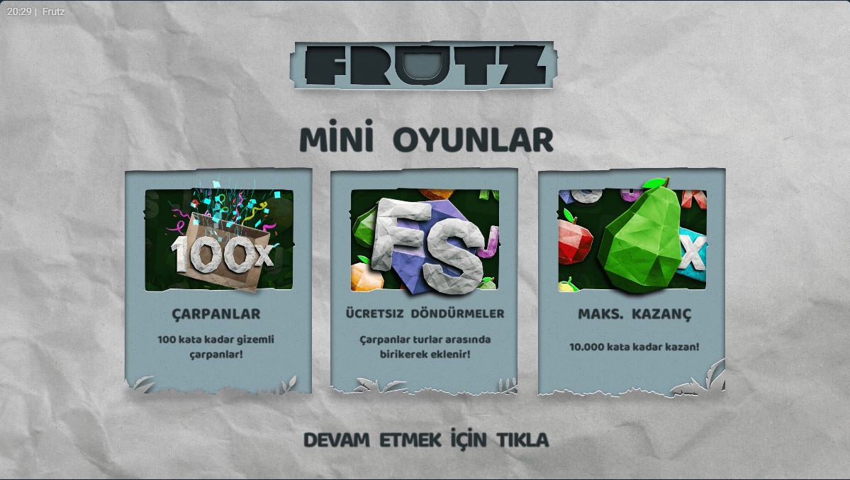 Frutz Oyun İnceleme
